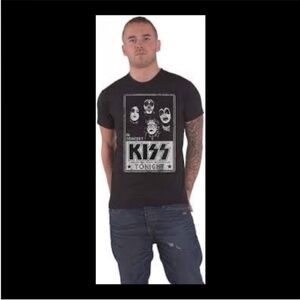 Kiss Black Graphic Tee
